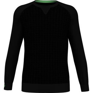 Men's Ottoman Texture Block Crewneck Sweater