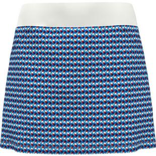 Jupe-short à imprimé géométrique de 15 po pour femmes