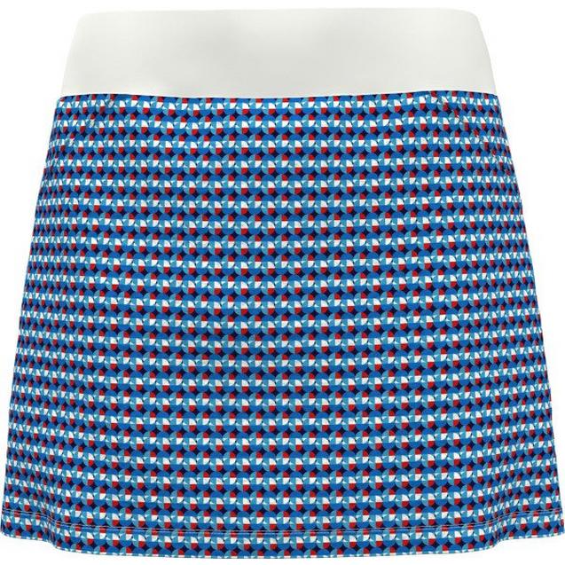 Jupe-short à imprimé géométrique de 15 po pour femmes