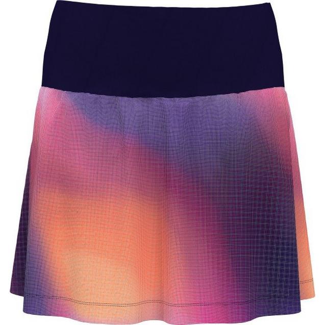 Women's Digitized Print Ombre 15 Inch Skort