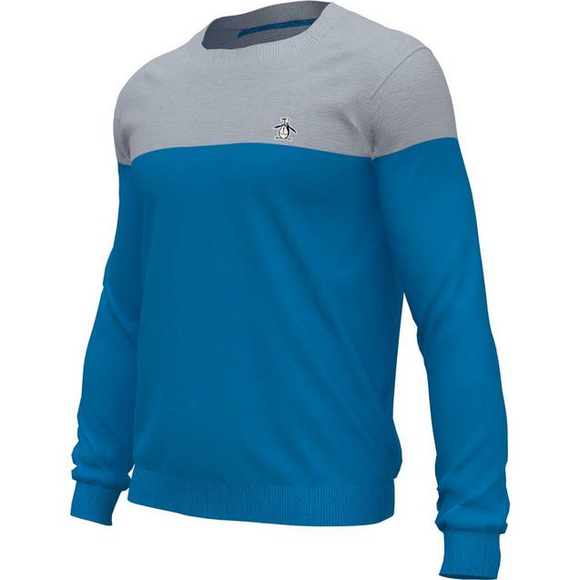 Men's Colour Block Crewneck Sweater | ORIGINAL PENGUIN GOLF