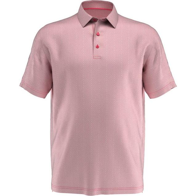 Men's All Over Chev Foulard Short Sleeve Polo