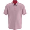 Polo à tissu à mini-carreaux pour hommes