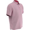 Polo à tissu à mini-carreaux pour hommes