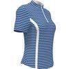 Polo à imprimé géométrique pour femmes