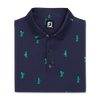Polo imprimé Cactus pour hommes