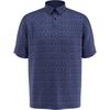 Men's Micro Floral Printed Short Sleeve Polo