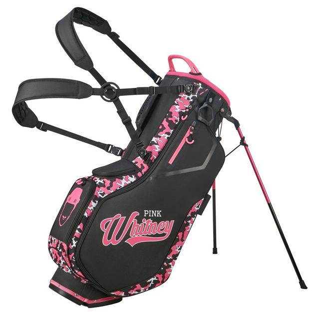 Pink Whitney Stand Bag BARSTOOL Golf Bags Men's BLACK/PINKCAMO
