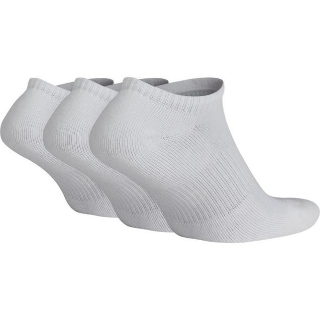 Nike Everyday Plus Cushion No Show Socks 3 pairs White M