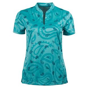 Women's Dri-Fit Victory Jacquard Short Sleeve Polo NIKE