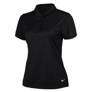 SANTINY Women's Golf Shirt Zip Up Dri-fit Short Sleeve Polo Shirts