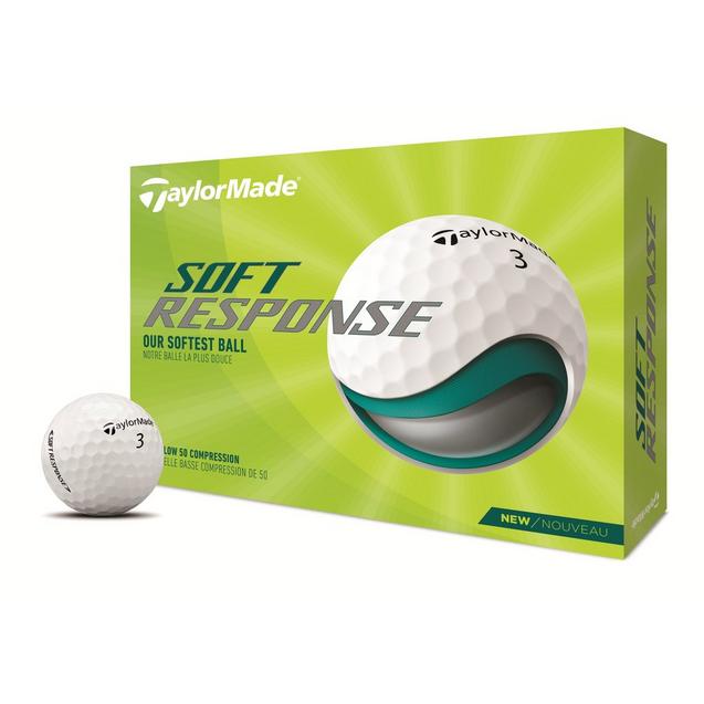 Soft Response Golf Balls - White