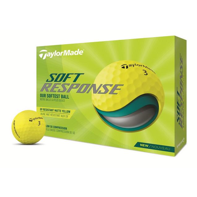 Soft Response Golf Balls - Yellow TAYLORMADE
