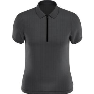 Women's Pro Spin 1/4 Zip Heather Short Sleeve Polo