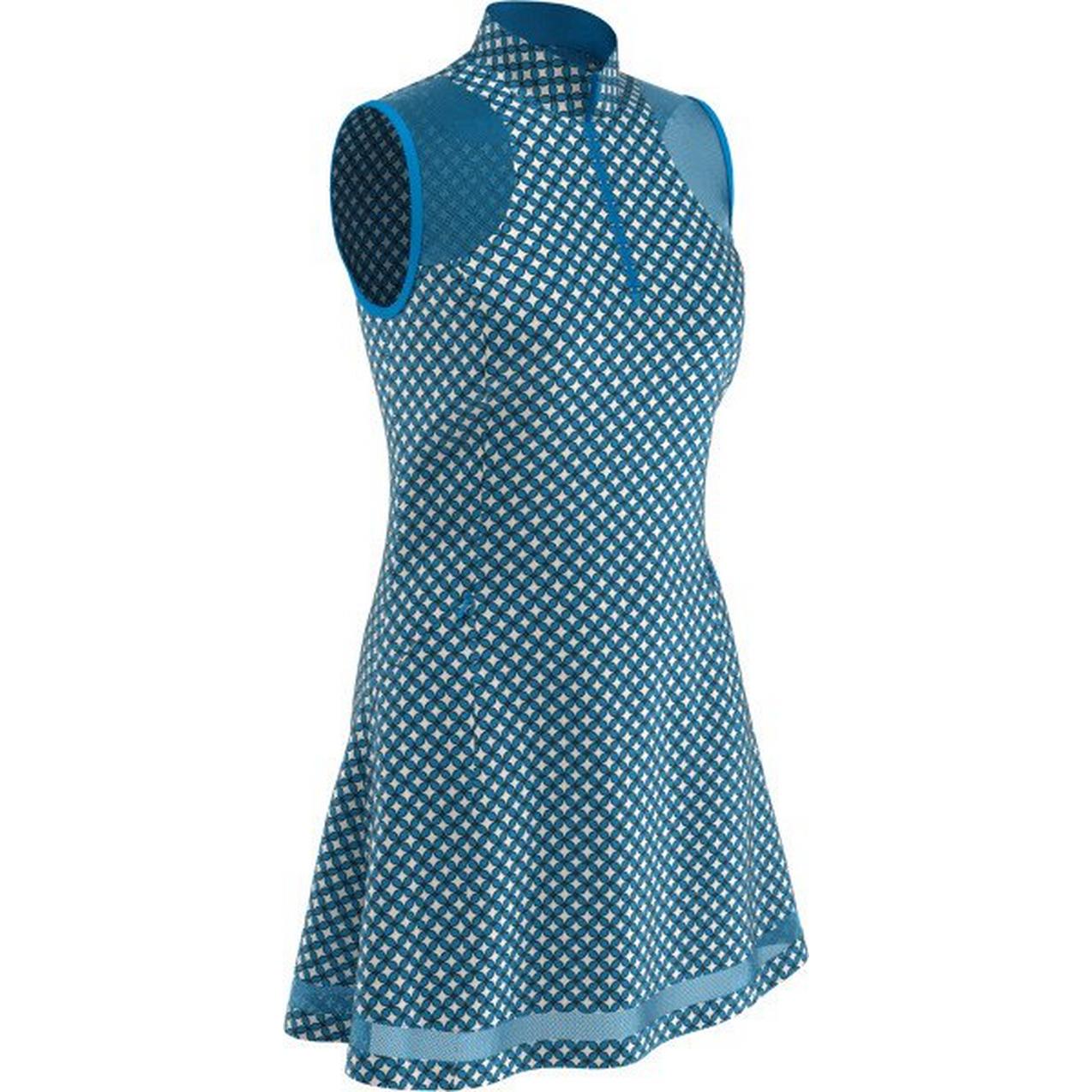 Women's Geo Printed Sleeveless Dress