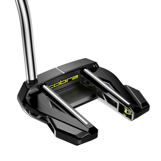 KING 3D Printed Black Supernova Single Bend Putter | COBRA 