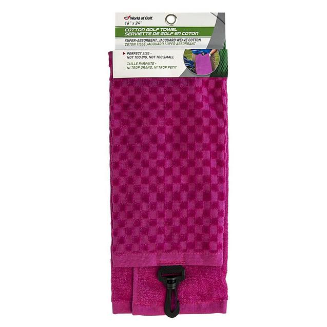 Serviette en microfibre – 16 x 24 JEF WORLD OF GOLF