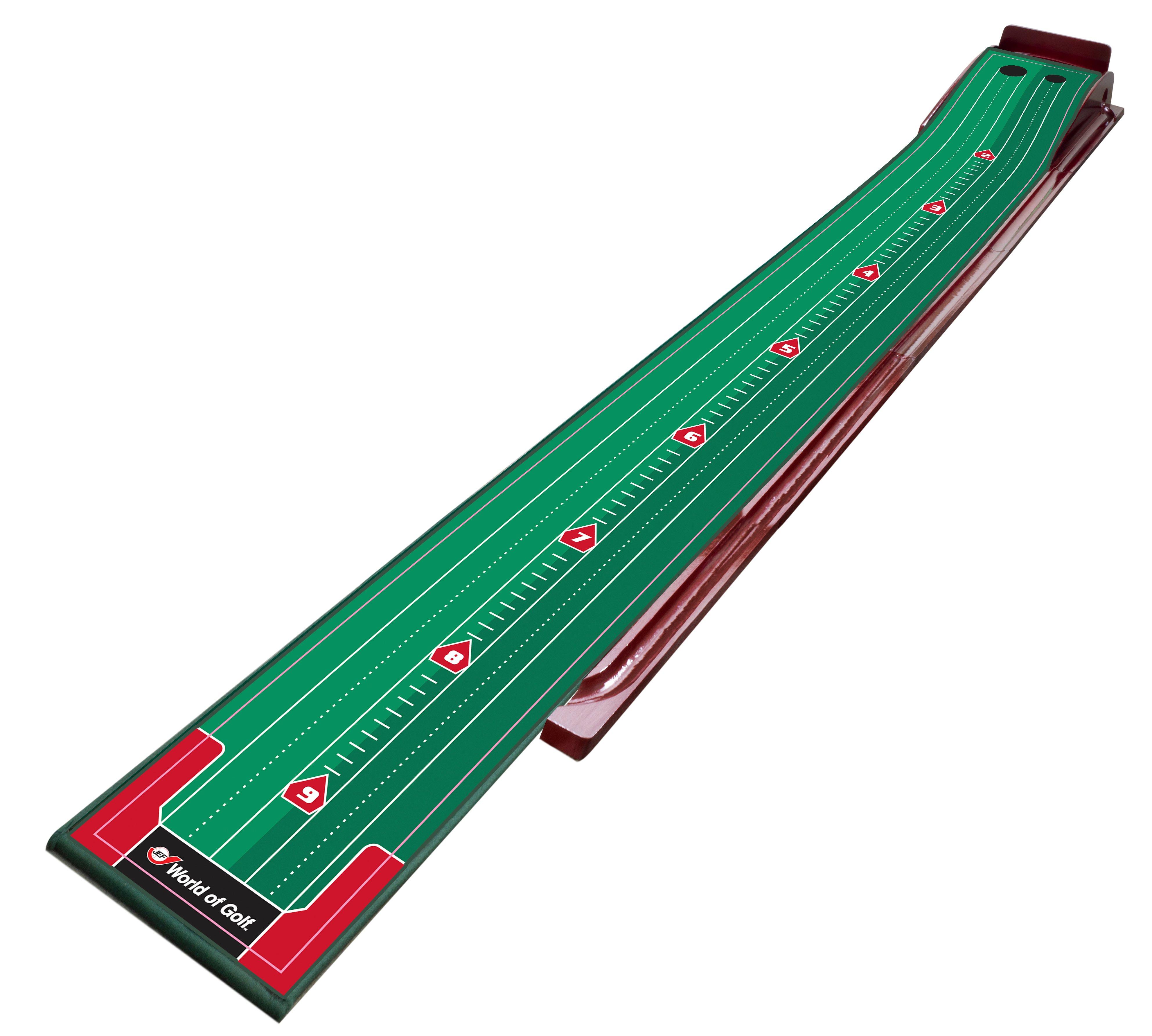 Wooden 2 Hole Putting Mat