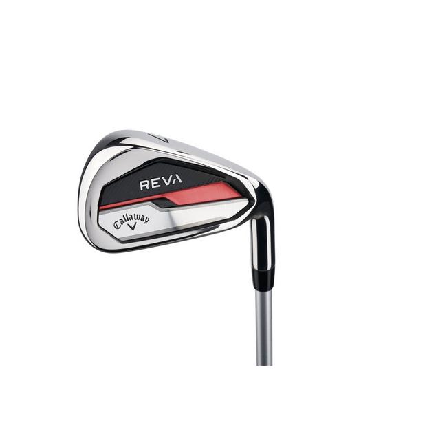 Women's REVA Red 8-Piece Package Set with Graphite Shafts