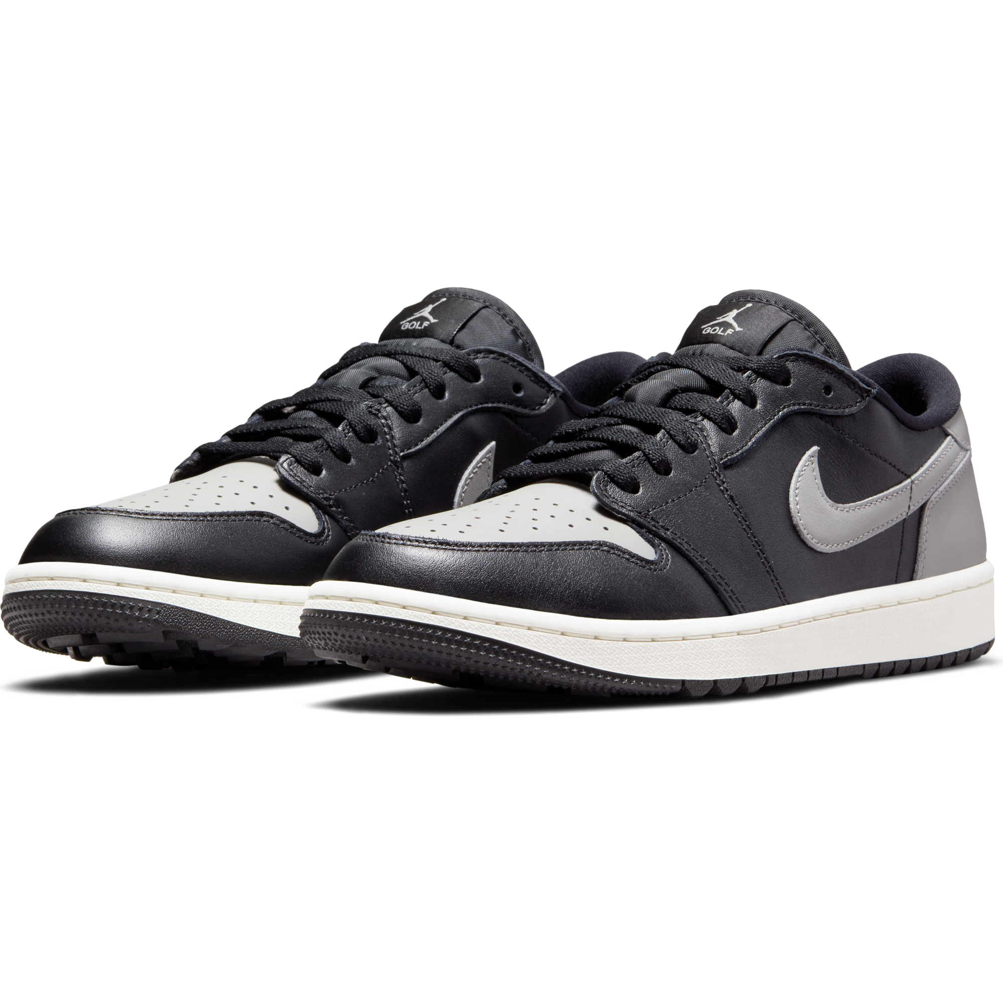 Air Jordan 1 Low G Spikeless Golf Shoe - Black/Grey