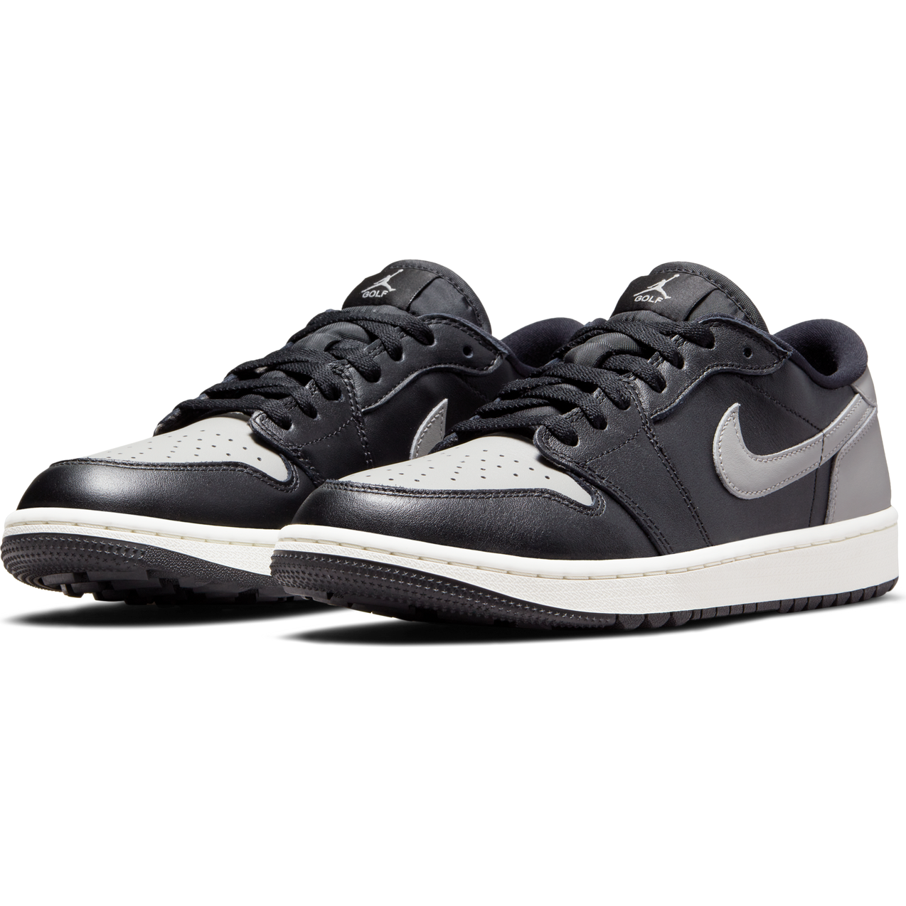 Air Jordan 1 Low G Spikeless Golf Shoe - Black/Grey