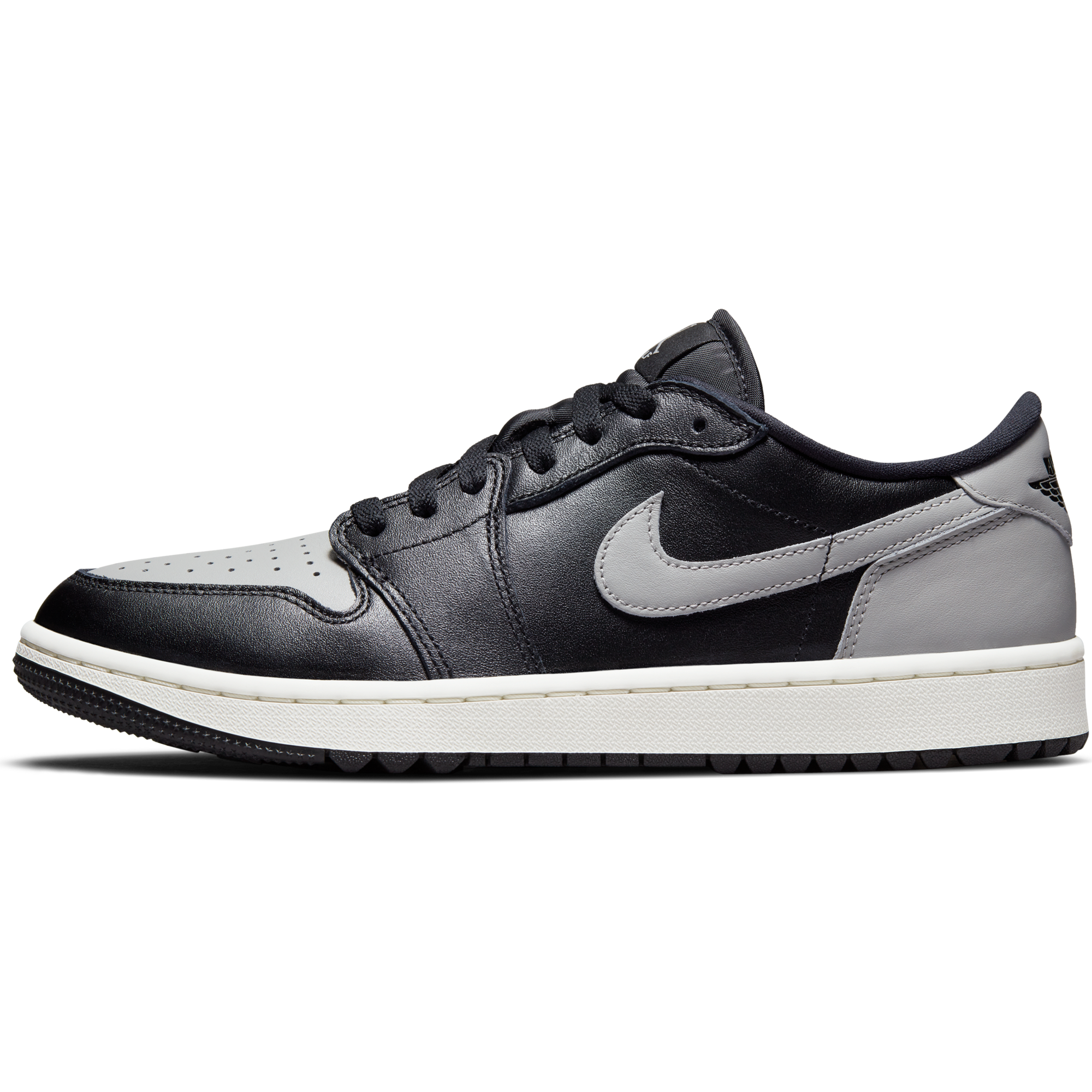 Air Jordan 1 Low G Spikeless Golf Shoe - Black/Grey