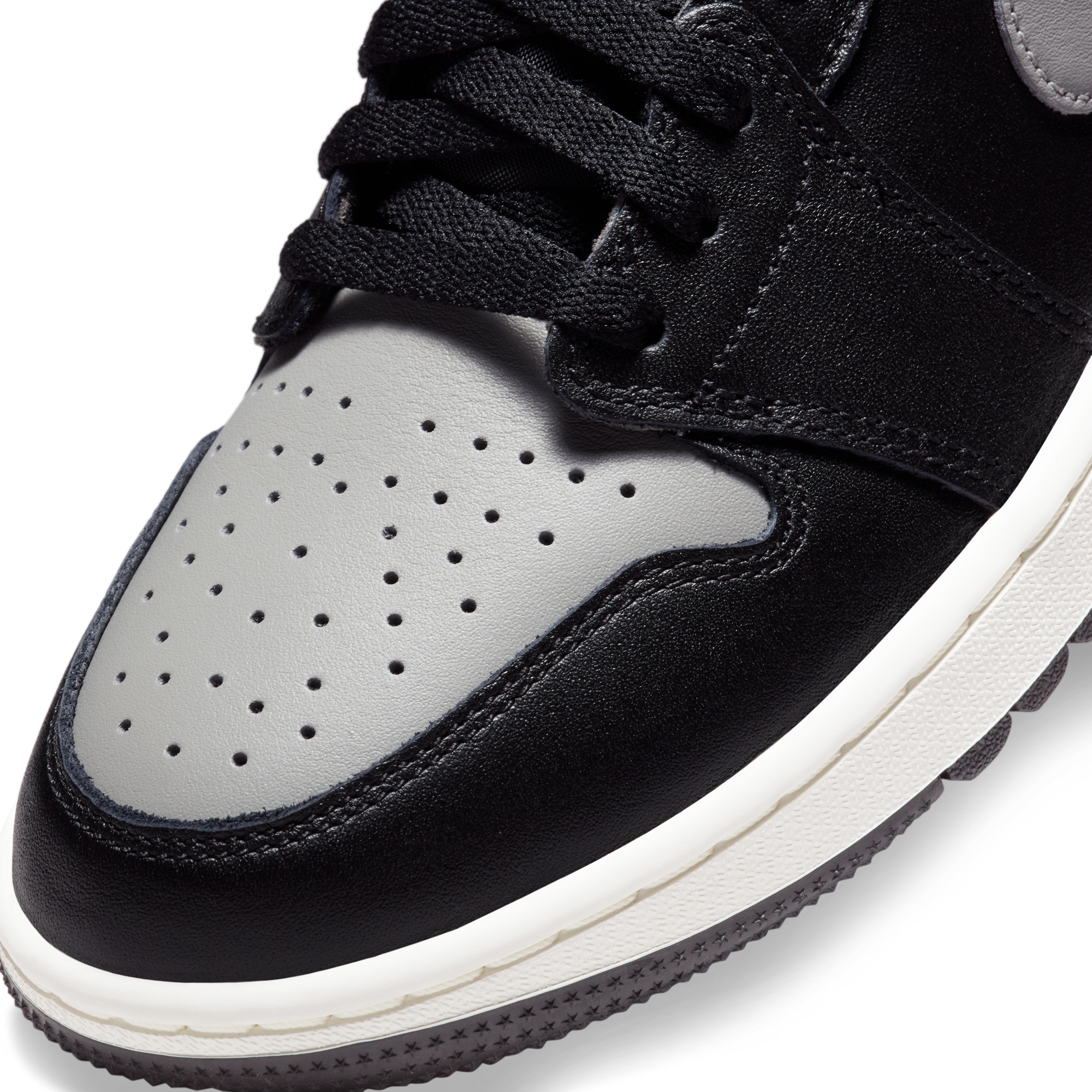 Air Jordan 1 Low G Spikeless Golf Shoe - Black/Grey