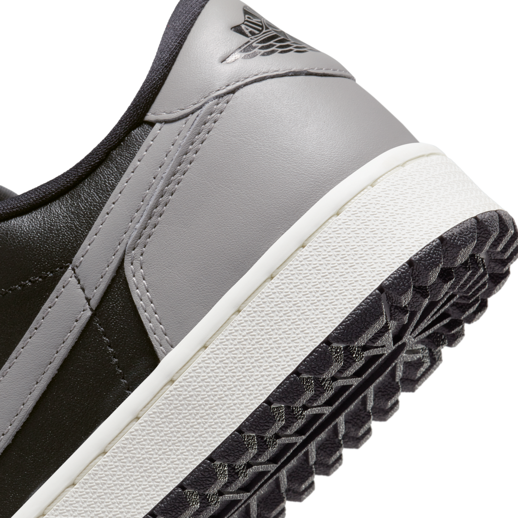 Air Jordan 1 Low G Spikeless Golf Shoe - Black/Grey
