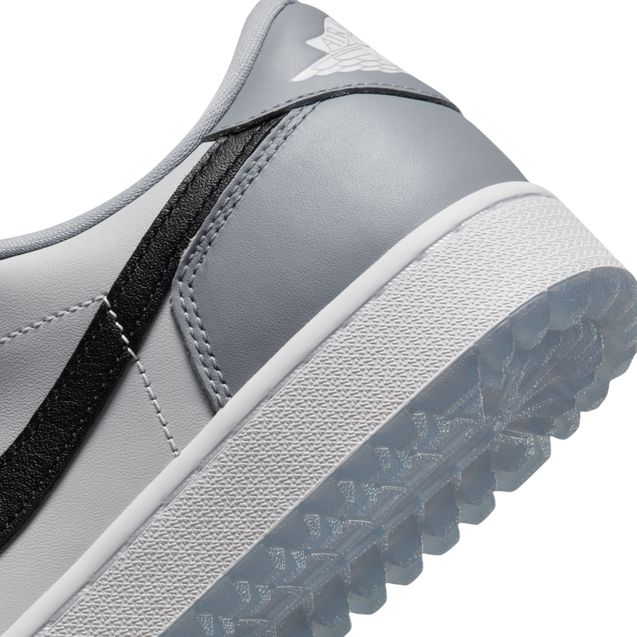Air Jordan 1 Low G Spikeless Golf Shoe - Grey/White/Black