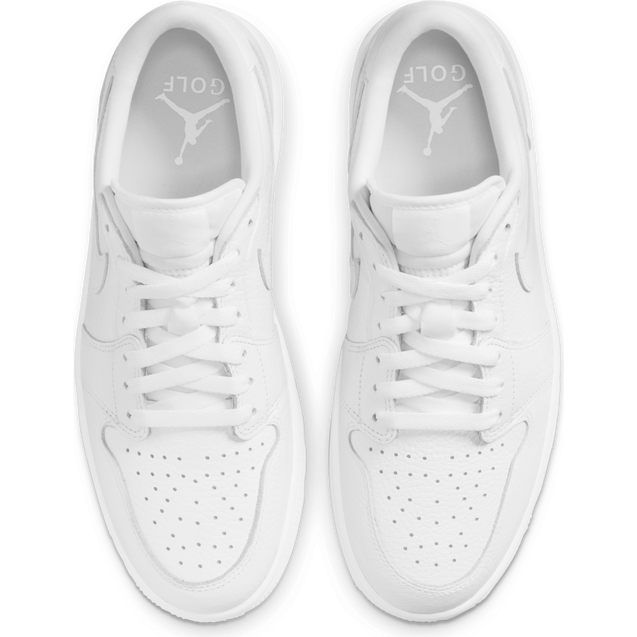 Air Jordan 1 Low G Spikeless Golf Shoe - White | NIKE | Golf