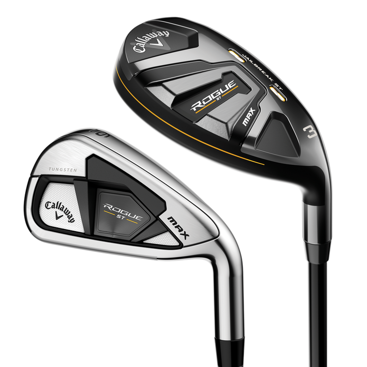 Rogue ST Max 4H 5H 6-PW Combo Iron Set with Steel Shafts