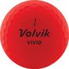 2022 Vivid Golf Balls - Red