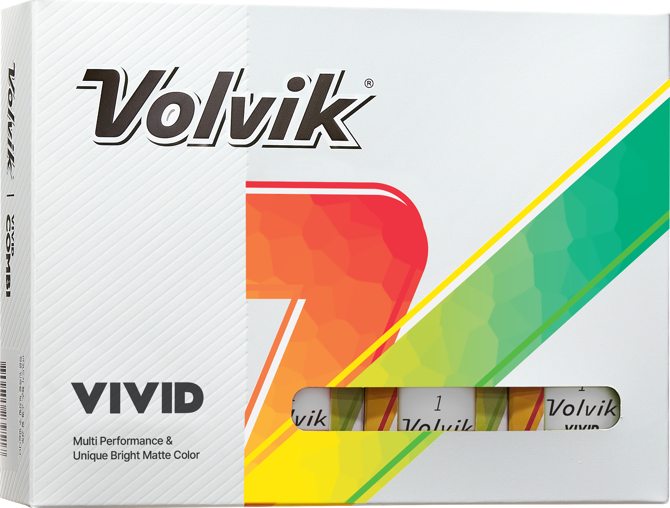 Vivid Golf Balls - White