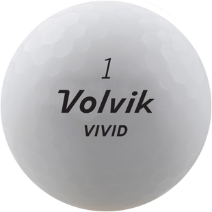 Vivid Golf Balls - White VOLVIK