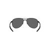 Contrail Satin Black w/ Prizm Black Iridium Polarized Sunglasses