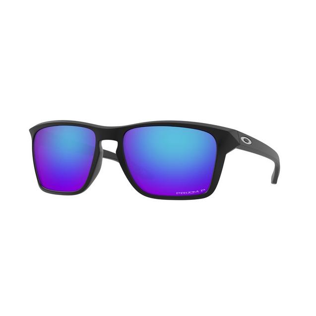Sylas Matte Black w/ Prizm Sapphire Iridium Polarized Sunglasses OAKLEY