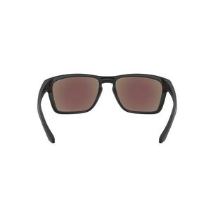 Lunettes de soleil polaris&eacute;es Sylas en iridium - Noir mat avec Prizm Sapphire OAKLEY