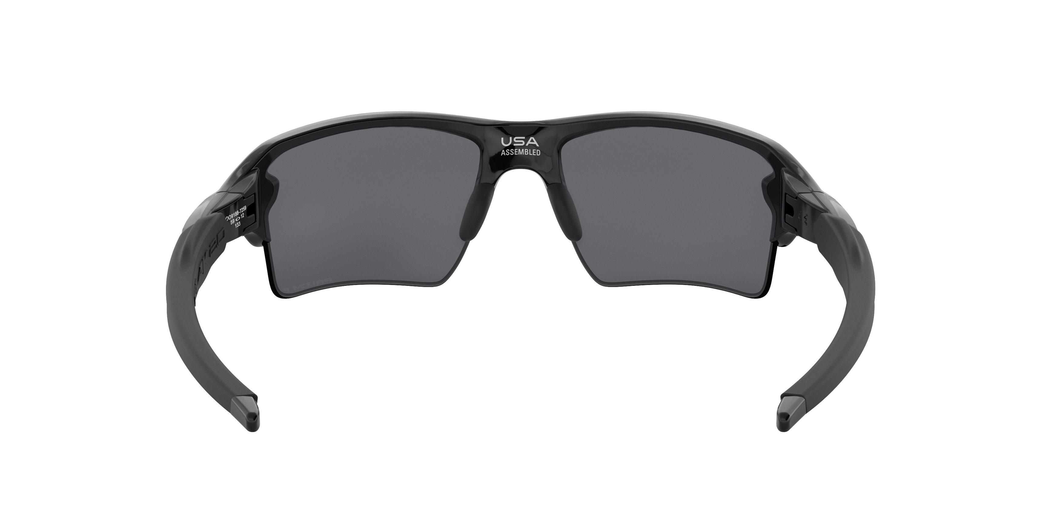 Flak 2.0 XL Polished Black w/ Prizm Black Iridium Polarized Sunglasses