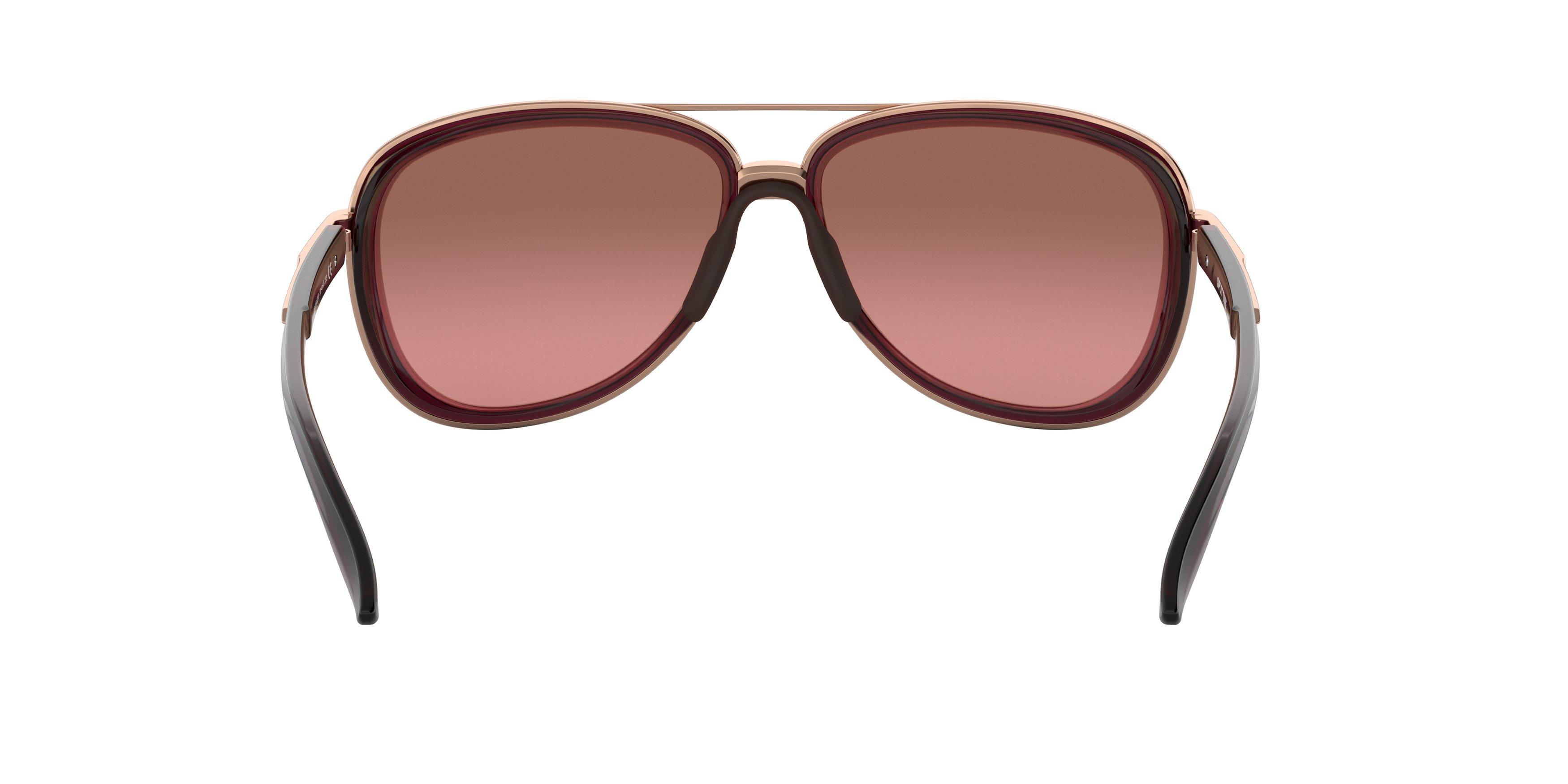 Split Time Crystal Raspberry/Rose Gold w/G40 Black Gradient Sunglasses