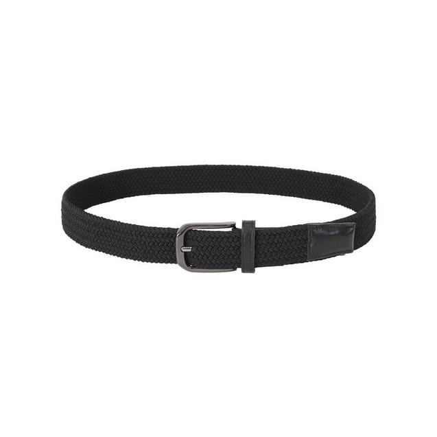 Braided stretch outlet belt