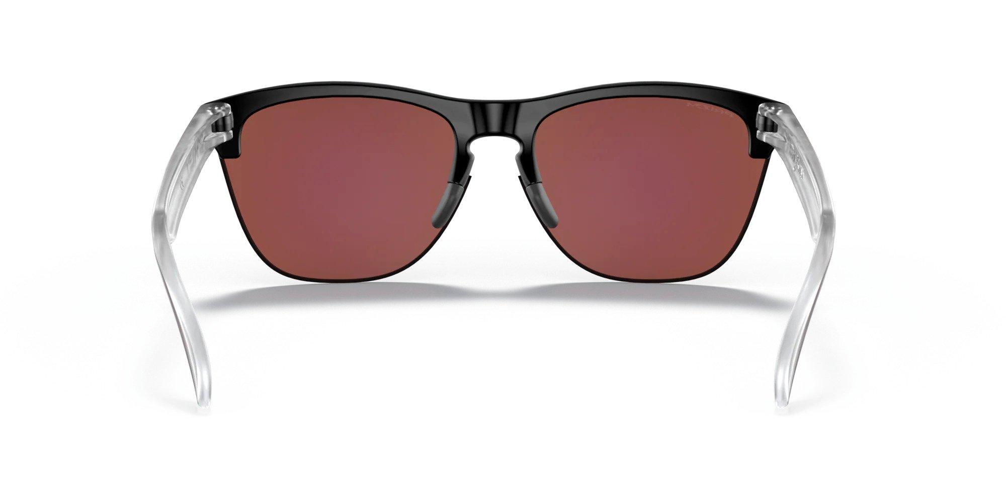 Frogskins Lite Matte Black/Matte Clear w/Prizm Sapphire Iridium Sunglasses