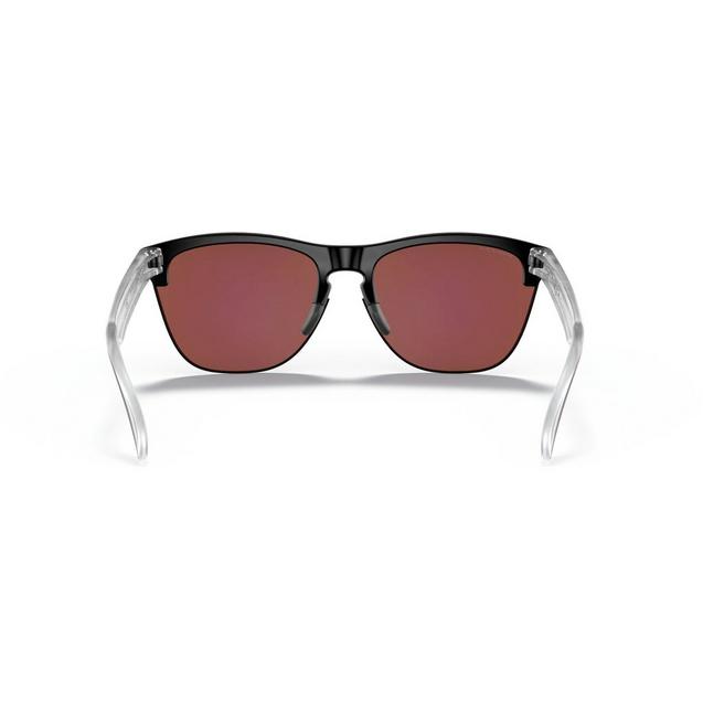 Frogskins Lite Matte Black/Matte Clear w/Prizm Sapphire Iridium