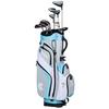 Women's Launcher XL 11-Piece Package Set  with Graphite Shafts and Grey/Blue Bag
