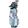 Women's Launcher XL 11-Piece Package Set  with Graphite Shafts and Grey/Blue Bag
