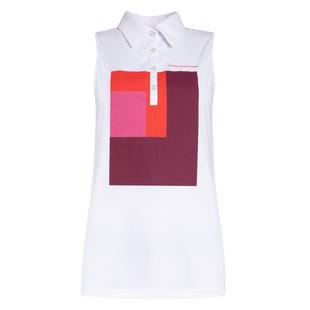 Women's Box Sleeveless Polo