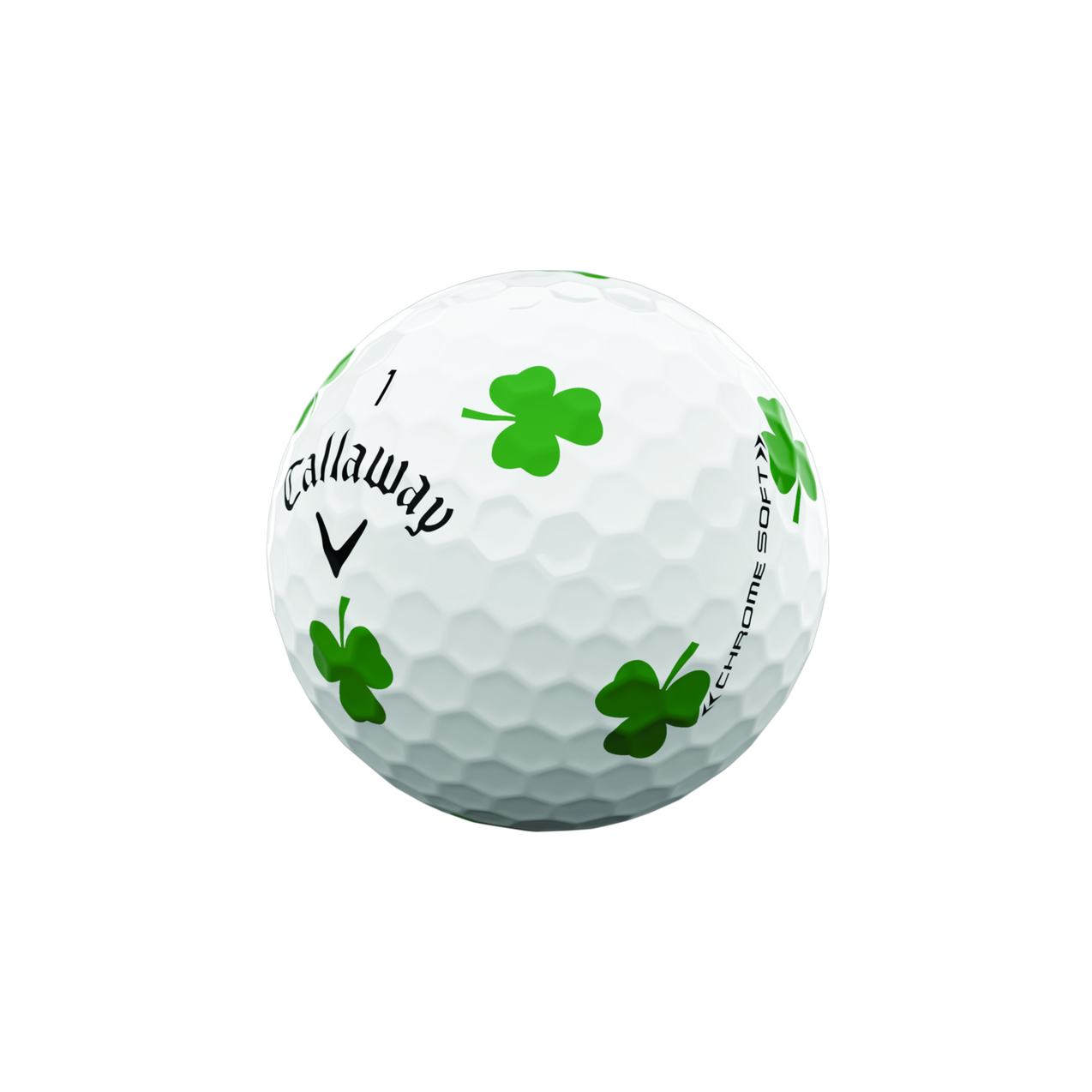 2022 Chrome Soft Truvis Golf Balls- Shamrock Edition