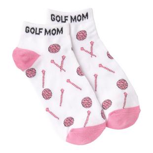 Women's Golf Mom No Show Sock