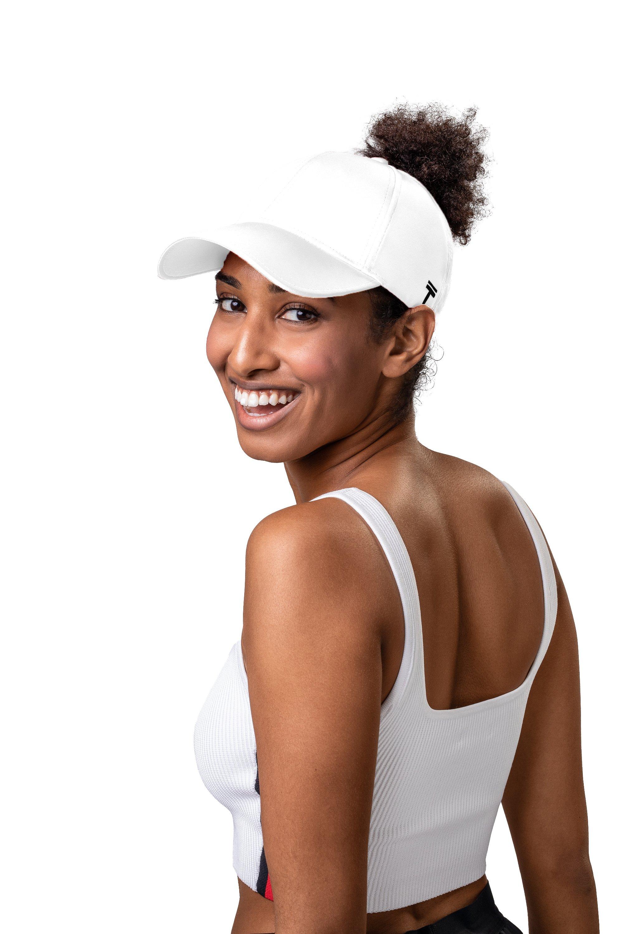 Women's High Ponytail Casual 2.0 Cap - White