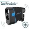 Pro LX+ Laser Rangefinder GPS and Peformance Tracking - Blue