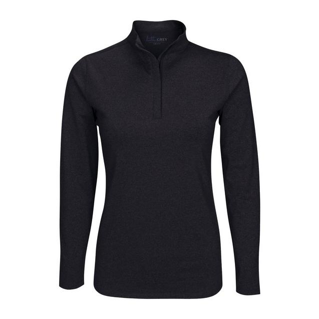 Women's Heather Hightower 1/2 Zip Pullover HEATHER GREY